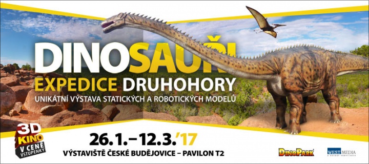 Návrat dinosaurů v Českých Budějovicích 