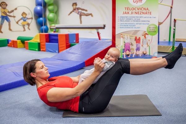 Unikátní cvičení pro maminky v Monkey´s Gym