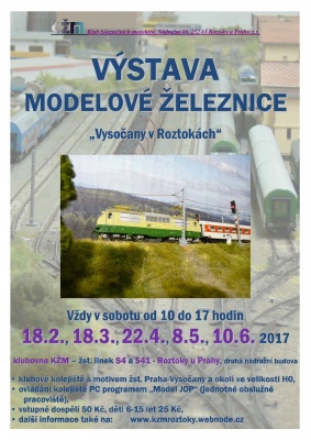 Výstava modelové železnice a vláčků