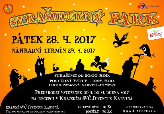 Strašidelný park v Karviné