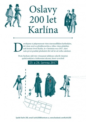 Oslava 200 let založení Karlína