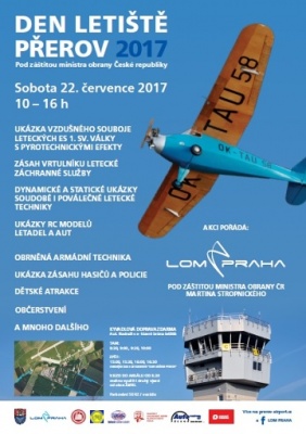 Den letiště v Přerově 