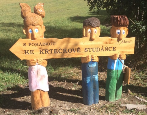 Naučná pohádková stezka ke krtečkově studánce