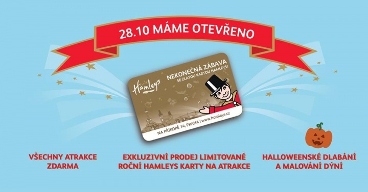 Hamleys ve svátek zdarma