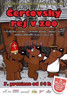 Čertovský rej v Zoo Děčín