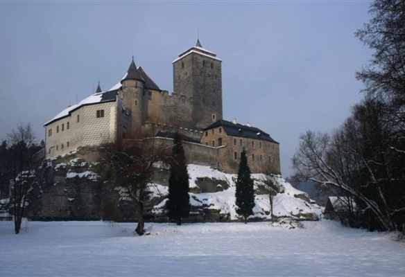 Vánoční prohlídky na hradě Kost