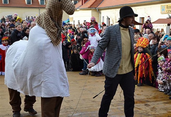 Masopust za První republiky v Toulcově dvoře