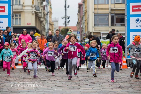 Dětský běh v Plzni