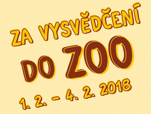 Snížené vstupné za vysvědčení v Zoo Jihlava