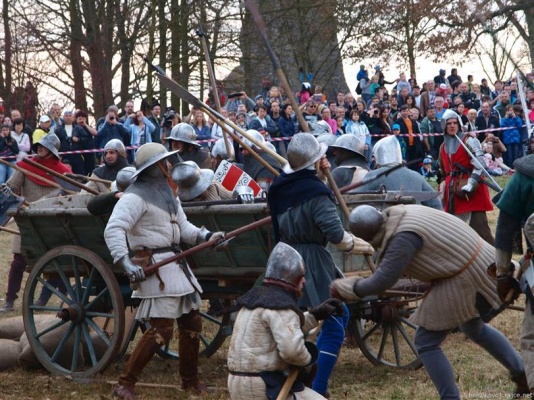 Bitva u Sudoměře - rekonstrukce bitvy z roku 1420
