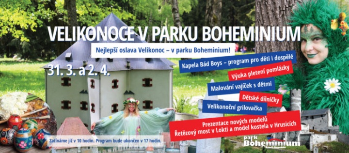 Velikonoce v parku Boheminium