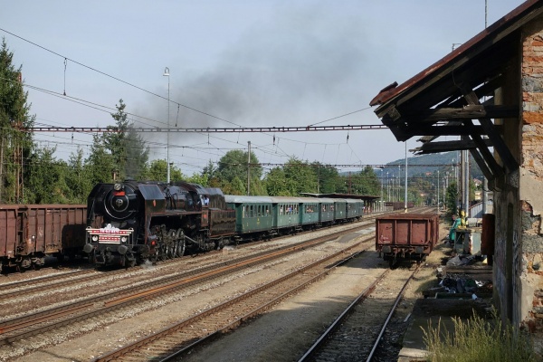 Parní vlak Plzeň - Karlštejn - Praha