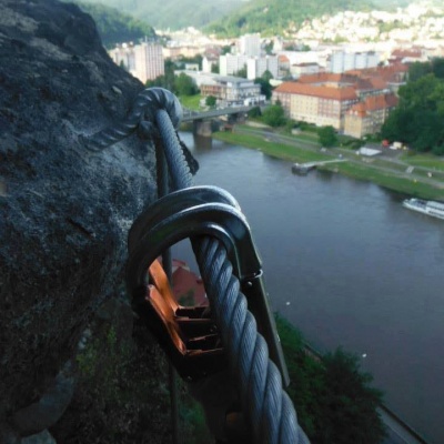 Via Ferrata Děčín Pastýřská Stěna