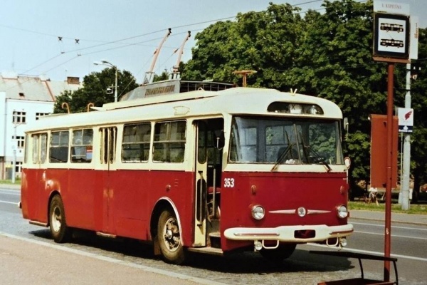 20 let muzejního provozu trolejbusu 353