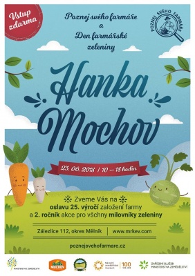 Poznej svého farmáře - Farma Hanka Mochov Zálezlice