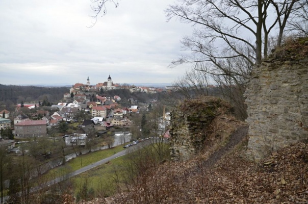 Zřícenina hradu Výrov - Juránkova vyhlídka