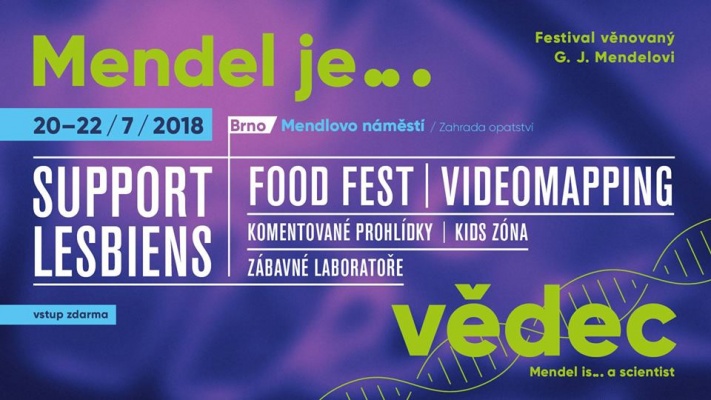 Festival Mendel je vědec