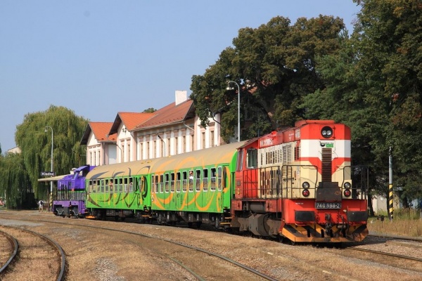 KDS - Kladenská dopravní a strojní - zážitkové vlaky a pronájem vlaků