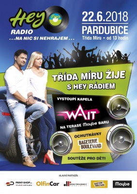 Pardubice žijí s rádiem HEY