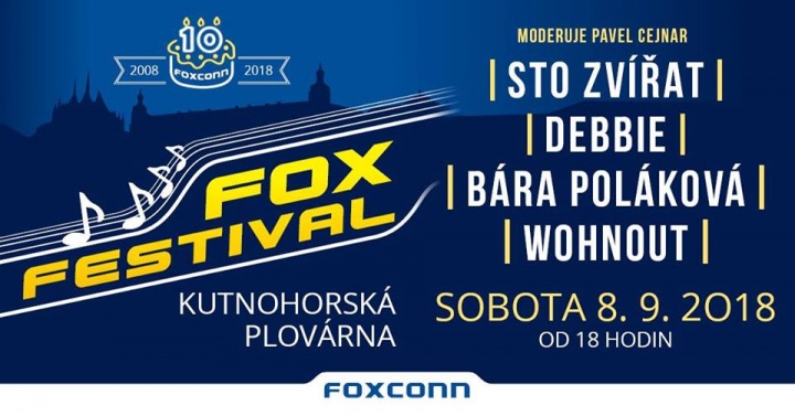 Fox Festival - Slavíme 10 let - Kutnohrská plovárna
