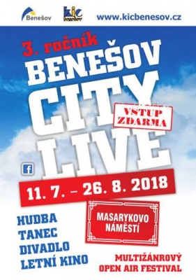 3. ročník Benešov City Live