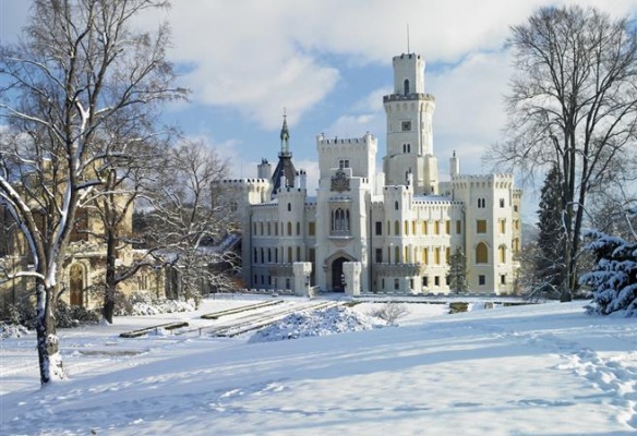 Zimní prohlídky zámku Hluboká
