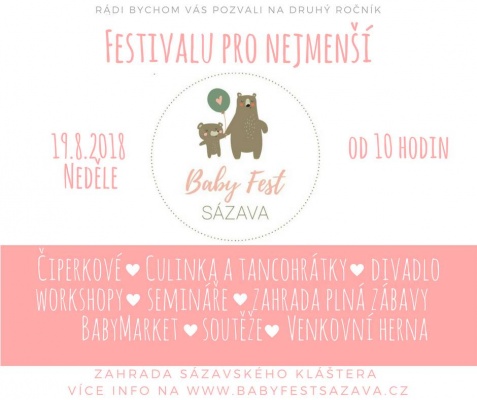BabyFest Sázava 2018
