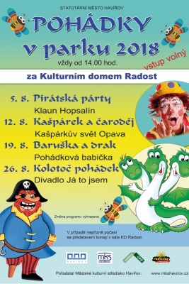 Pohádky v parku