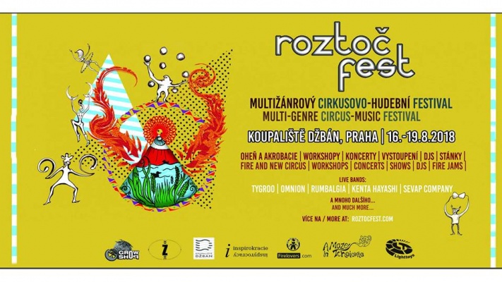 Roztoč fest 2018 | Prague Multi-cirkus festival