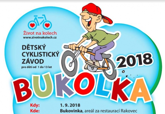 Dětský cyklistický závod Bukolka