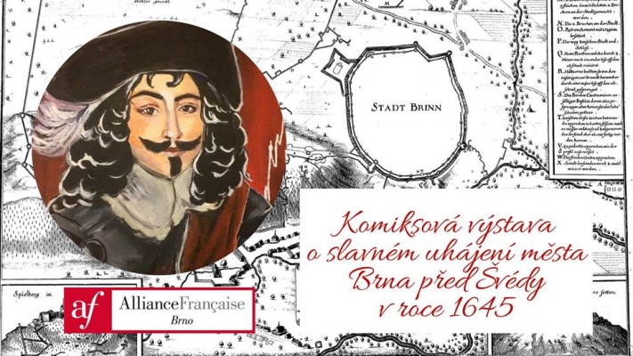 Komiksová výstava o uhájení města Brna před Švédy v roce 1645
