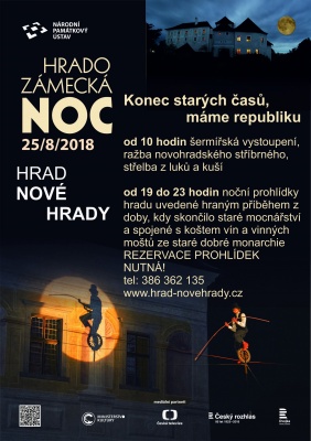 Hradozámecká noc na Nových Hradech