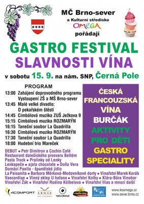 Gastro festival - slavnosti vína 