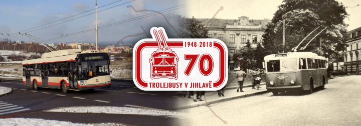 Trolejbusy v Jihlavě slaví 70.let