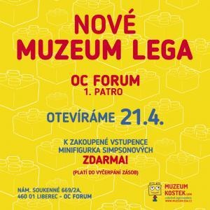 LEGO obchod a muzeum kostek