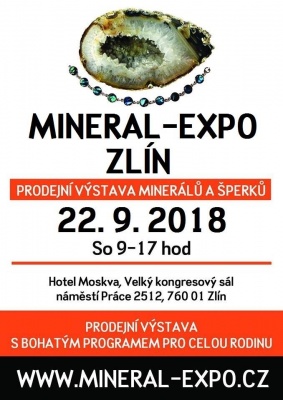 Výstava minerálů MINERAL-EXPO Zlín