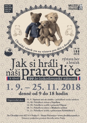 JAK SI HRÁLI NAŠI PRARODIČE – výstava her a hraček k výročí 100 let československé státnosti