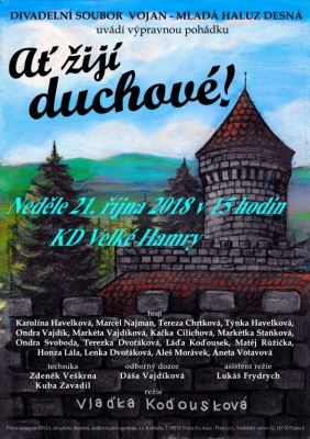 Pohádka Ať žijí duchové!
