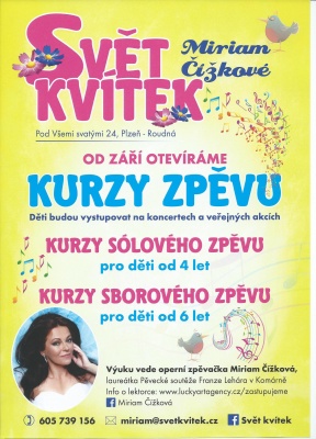 Pěvecké kurzy, Svět kvítek