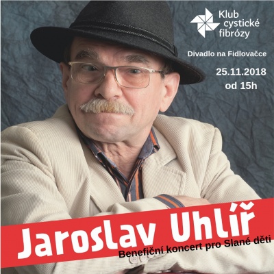 Benefiční koncert Jaroslava Uhlíře pro slané děti