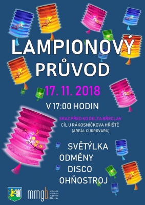 Lampionový průvod Břeclav