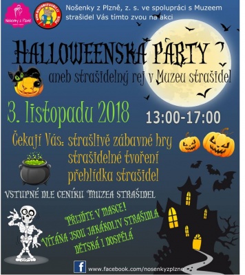 Halloweenská party aneb strašidelný rej v Muzeu strašidel