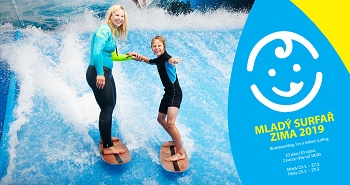 Surf Arena - Dětský klub: Kurz Mladý surfař