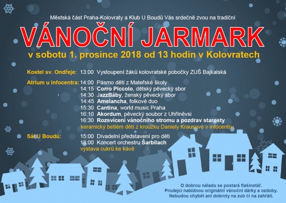 Vánoční jarmark v Kolovratech