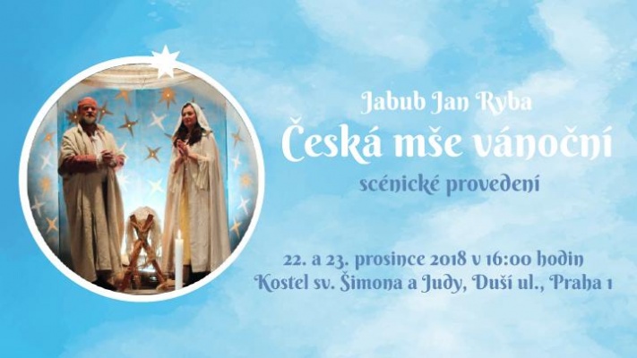 Česká mše vánoční -  scénické provedení v kostele Sv. Šimona a Judy