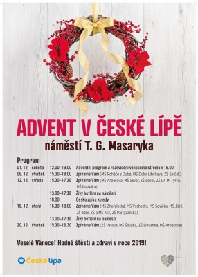 Advent v České Lípě
