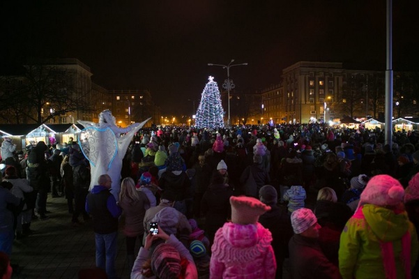 Rozsvícení vánočního stromu - Ostrava
