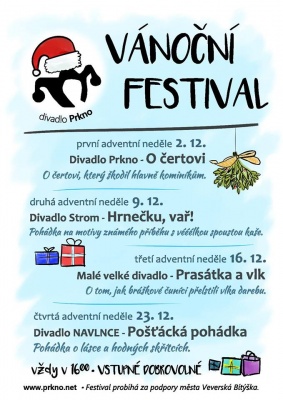 Vánoční festival - klub Pod Prkny