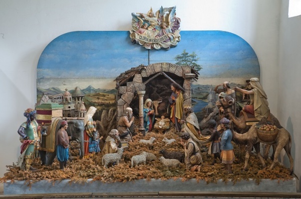Výstava betlémů a vánočních pohlednic v kostele Sv. Václava ve Znojmě 