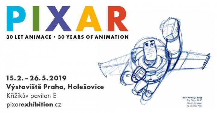 Výstava Pixar - 30 let animace